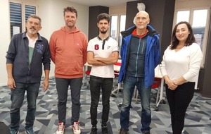 Club de natation du Haut Jura : Patrick Borgeais succède à Norbert Marchal