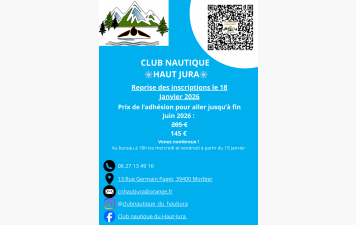 Reprise des Inscriptions